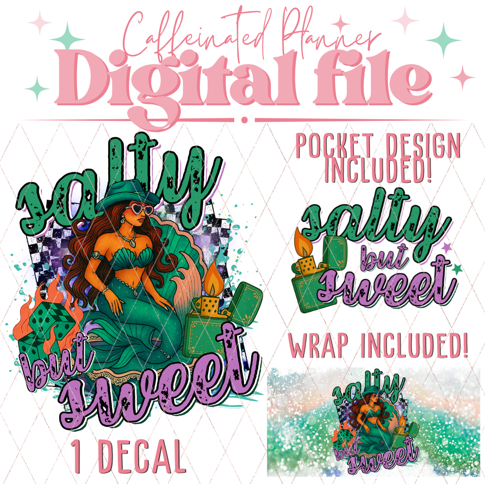 Western Mermaid Baddie // Digital Download Only