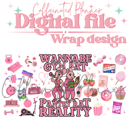 Gym Rat Pantry Rat // Digital Download Only