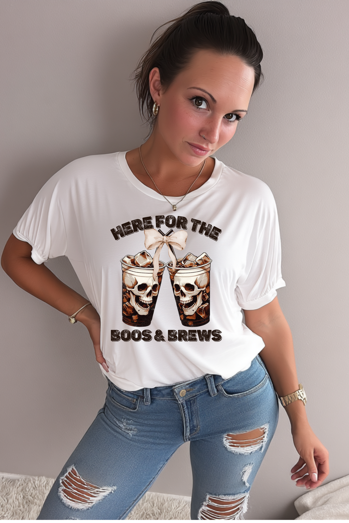 Here for the boos & brews (iced coffee) // Digital Download Only