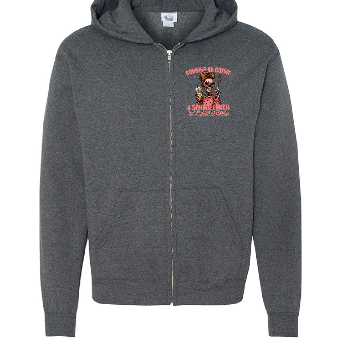 CHARCOAL HEATHER - FRONT