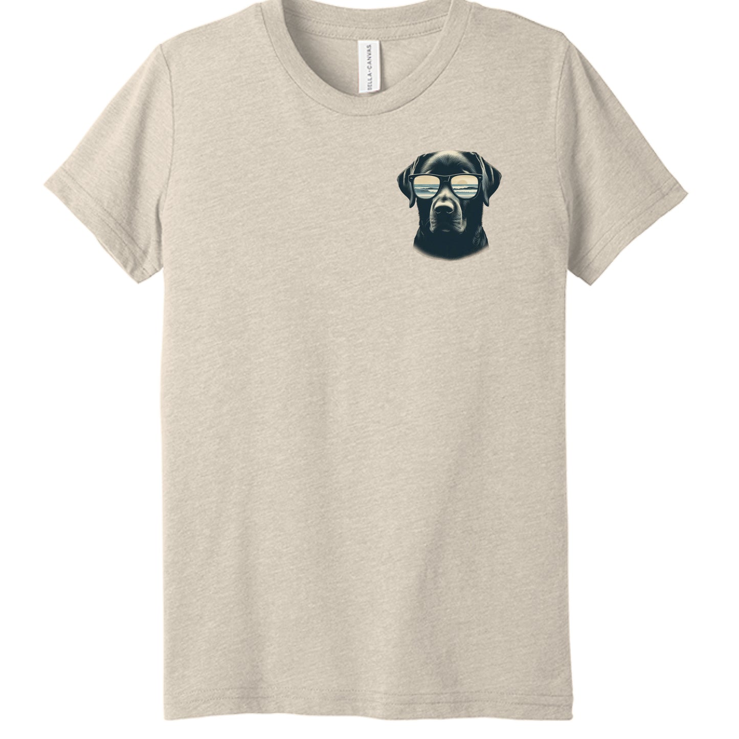 Solid Natural Triblend - FRONT