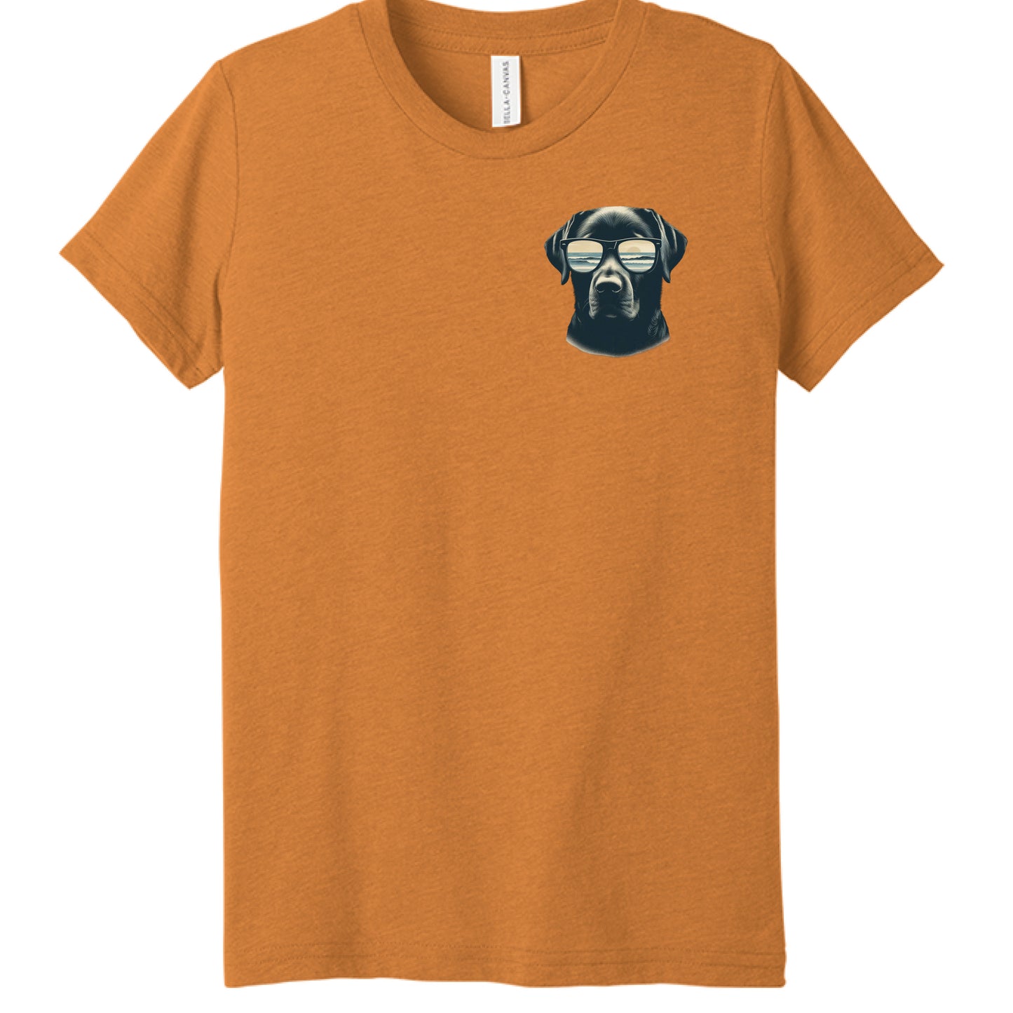 Orange Triblend - FRONT