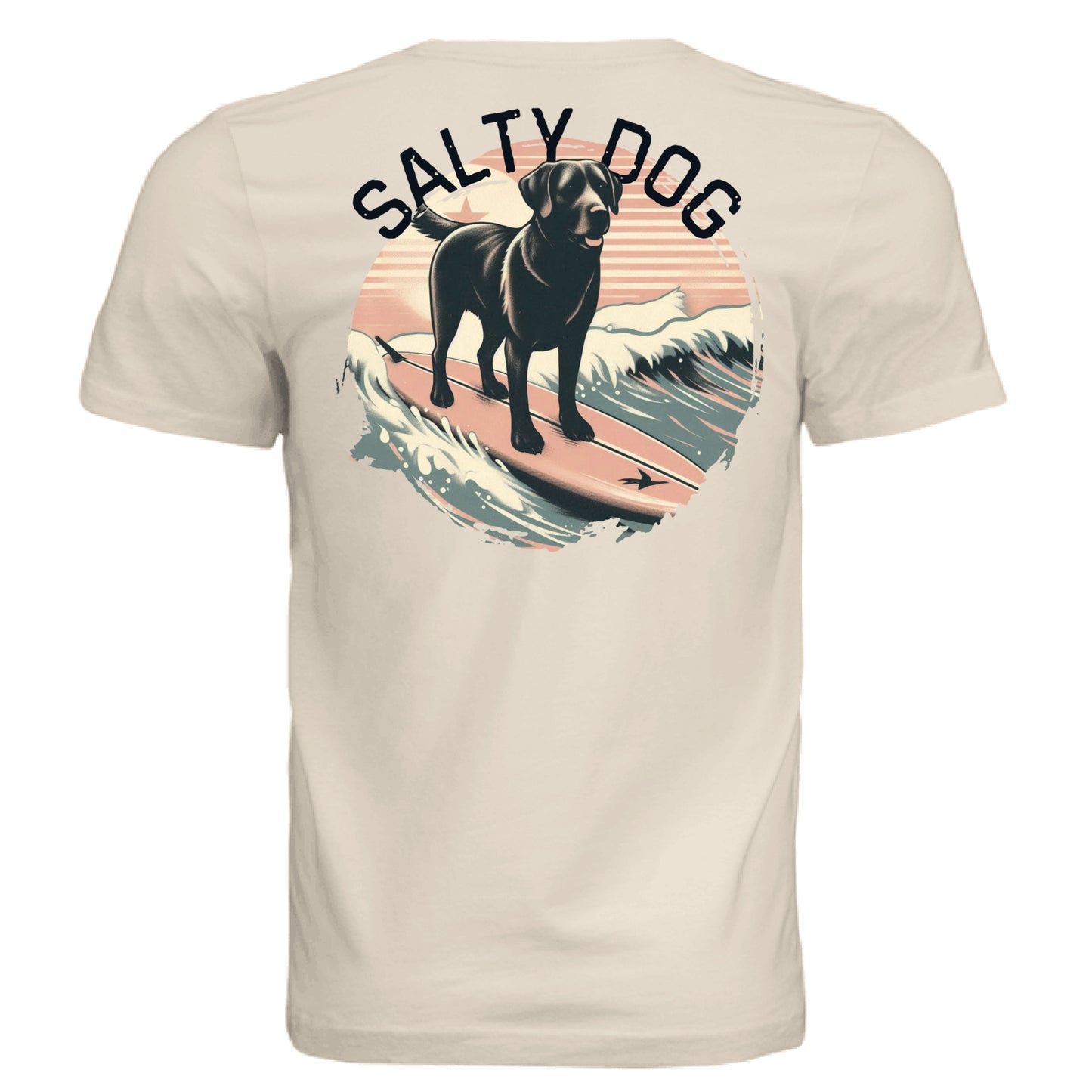 Solid Natural Triblend - BACK