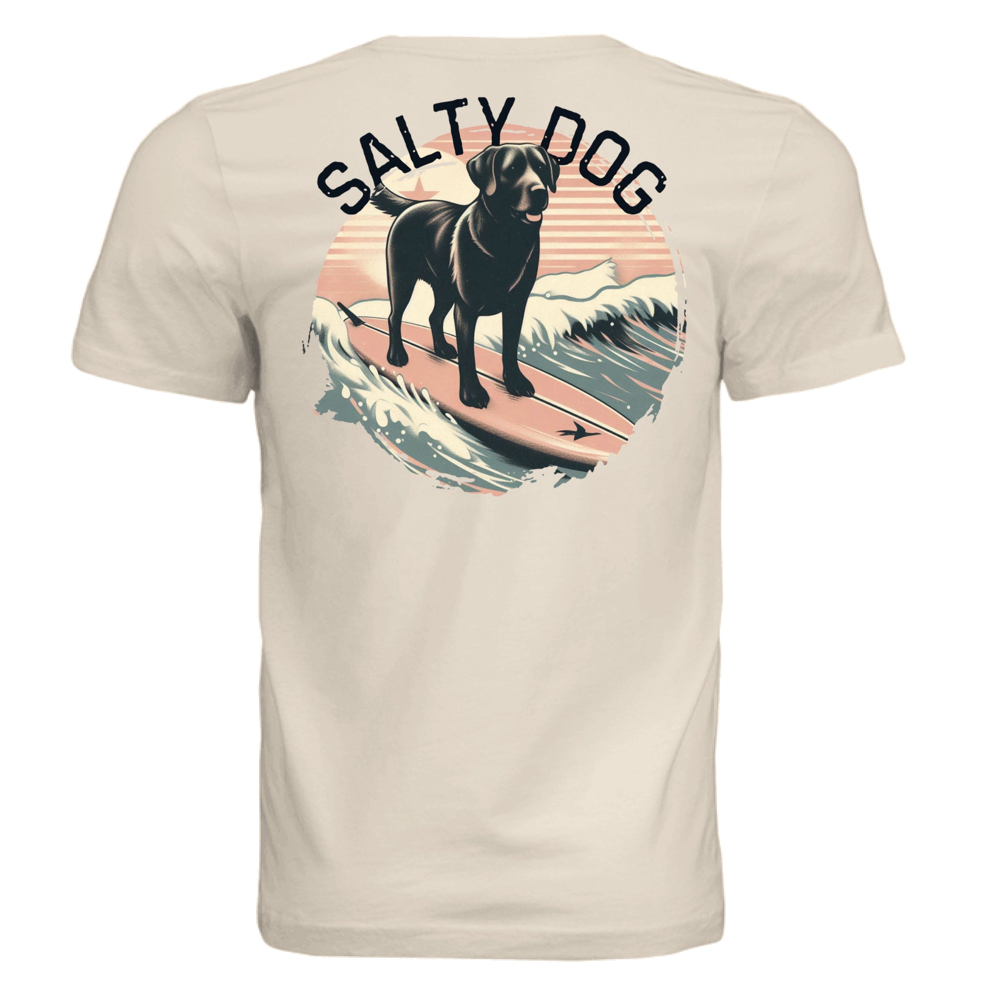 Solid Natural Triblend - BACK
