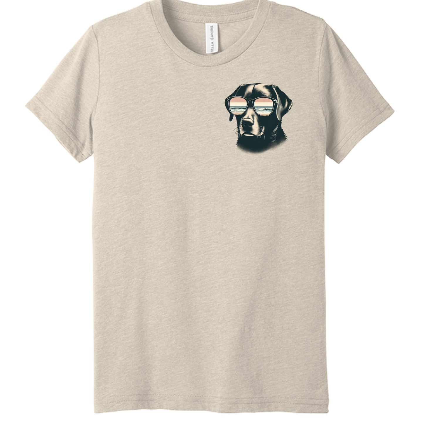 Solid Natural Triblend - FRONT