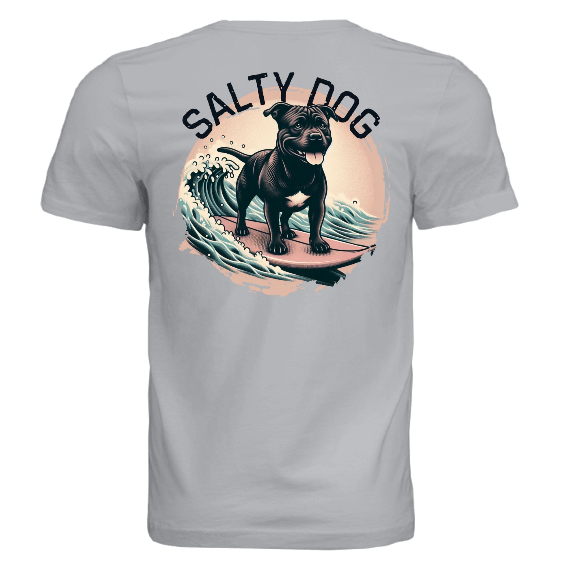 Solid Athletic Grey - BACK