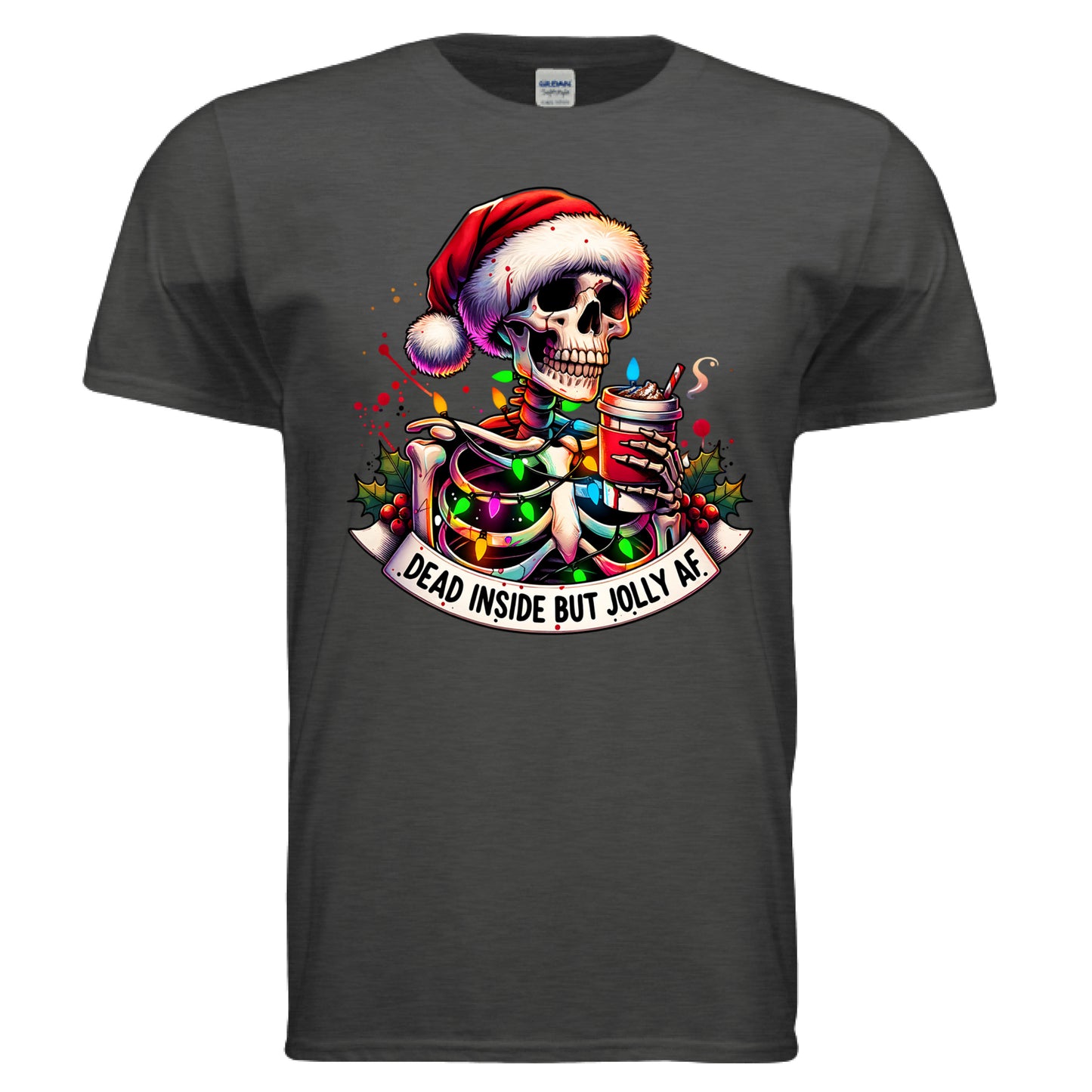 Heather Dark Grey - FRONT