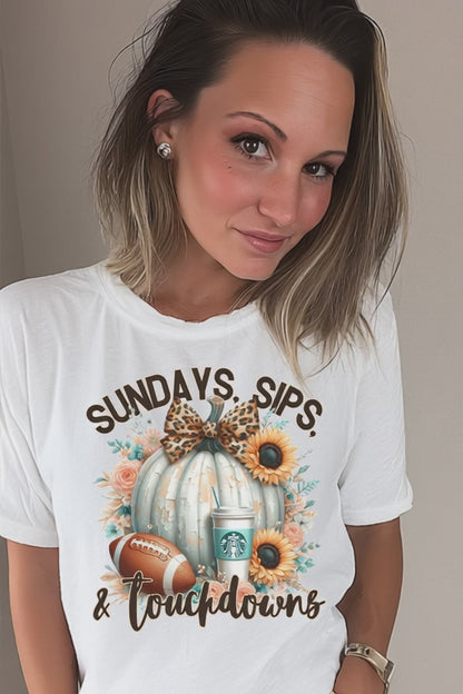 Sundays, Sips & Touchdowns // Digital Download Only