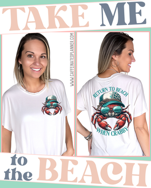 Return To Beach When Crabby // Digital Download Only