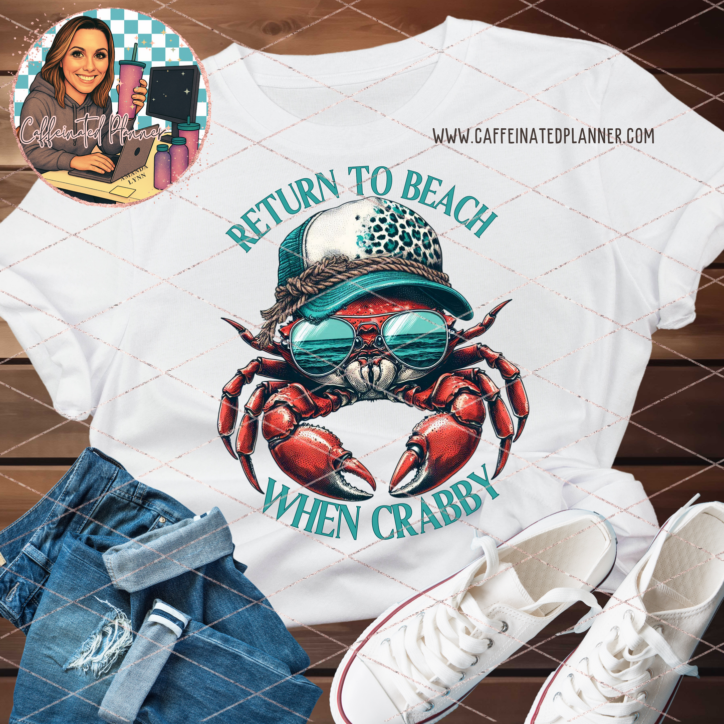 Return To Beach When Crabby // Digital Download Only