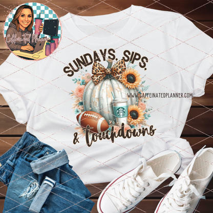 Sundays, Sips & Touchdowns // Digital Download Only