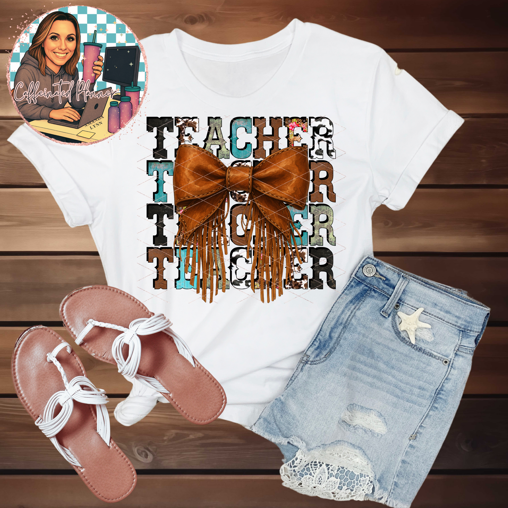 Western Fringe Bow Teacher // Digital Download Only
