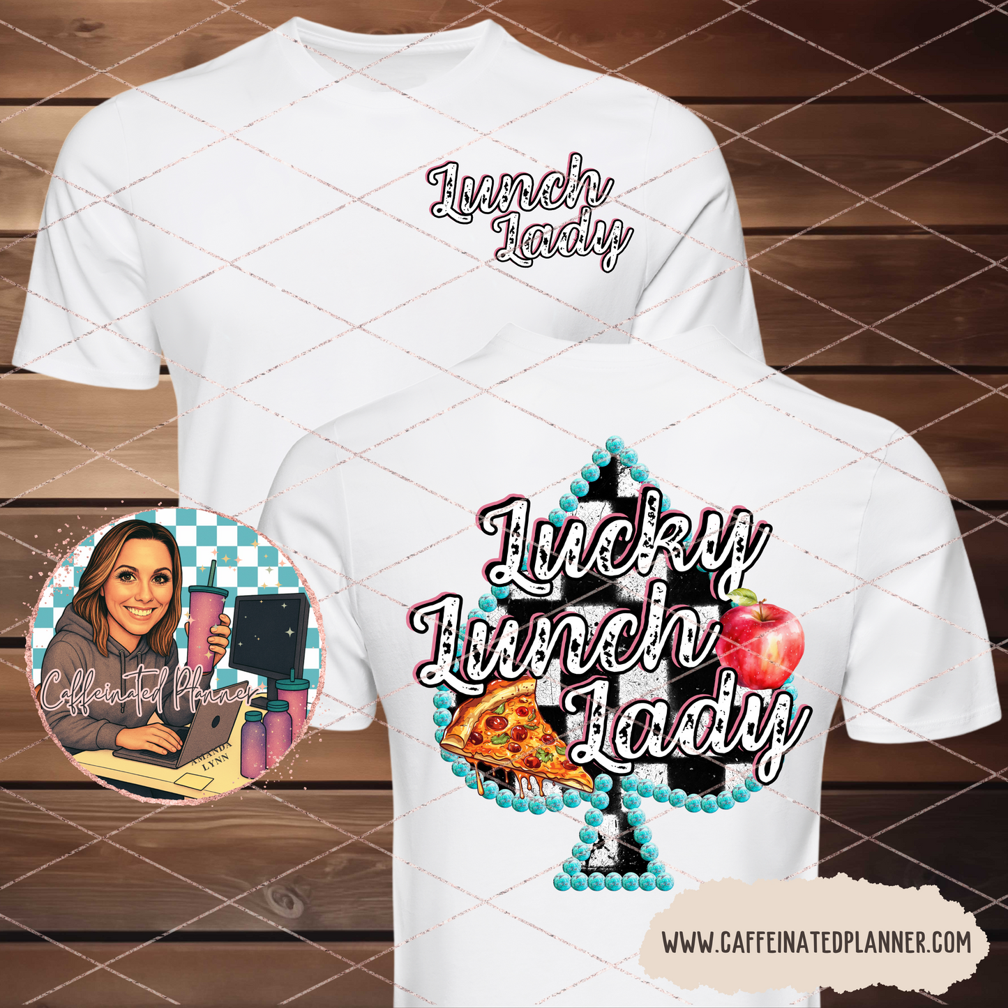 Lucky Lunch Lady, Lunch Hero, Cafeteria Staff // Digital Download Only