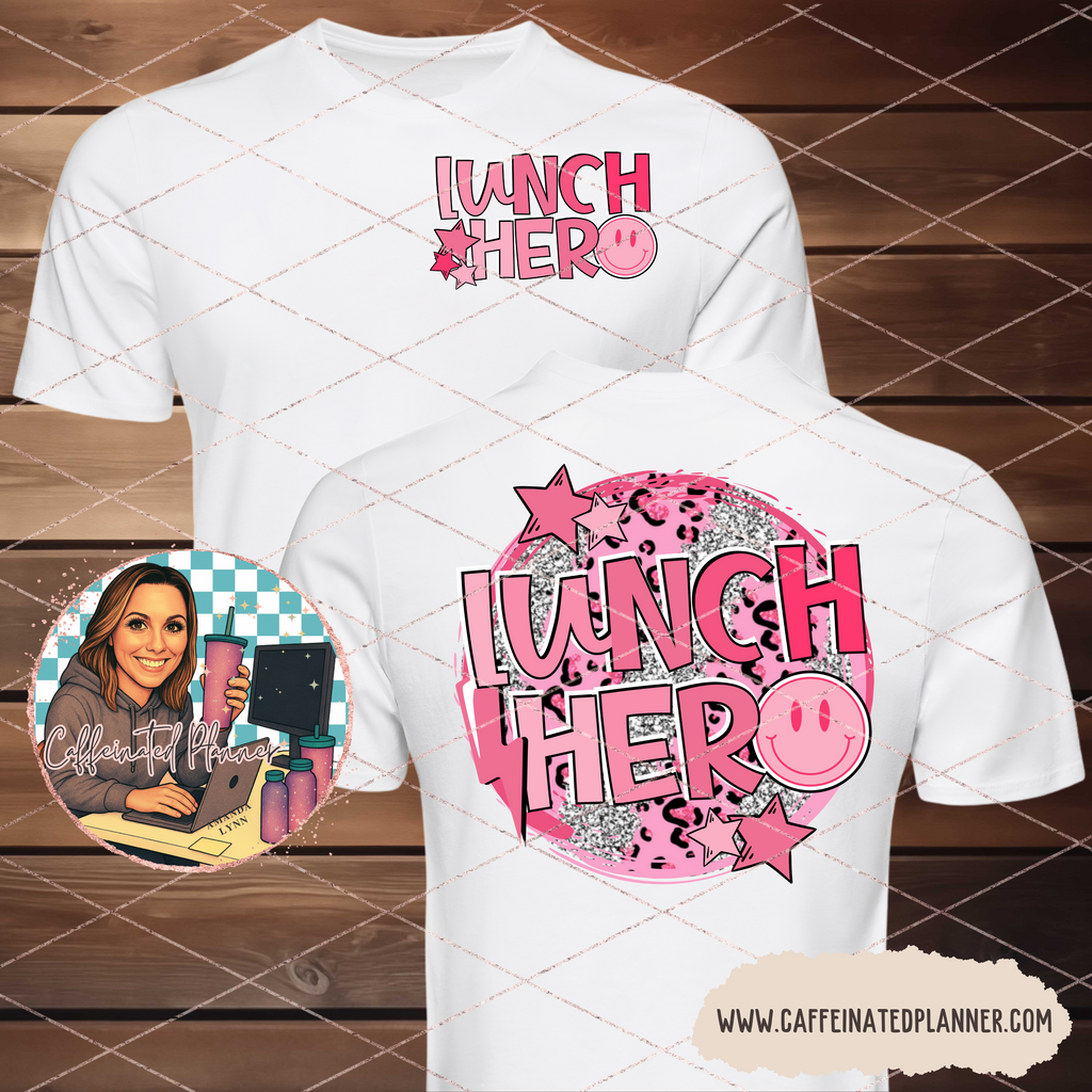 Lunch Hero, Lunch Lady, Cafeteria Staff // Digital Download Only