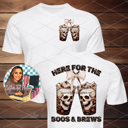 Here for the boos & brews (iced coffee) // Digital Download Only
