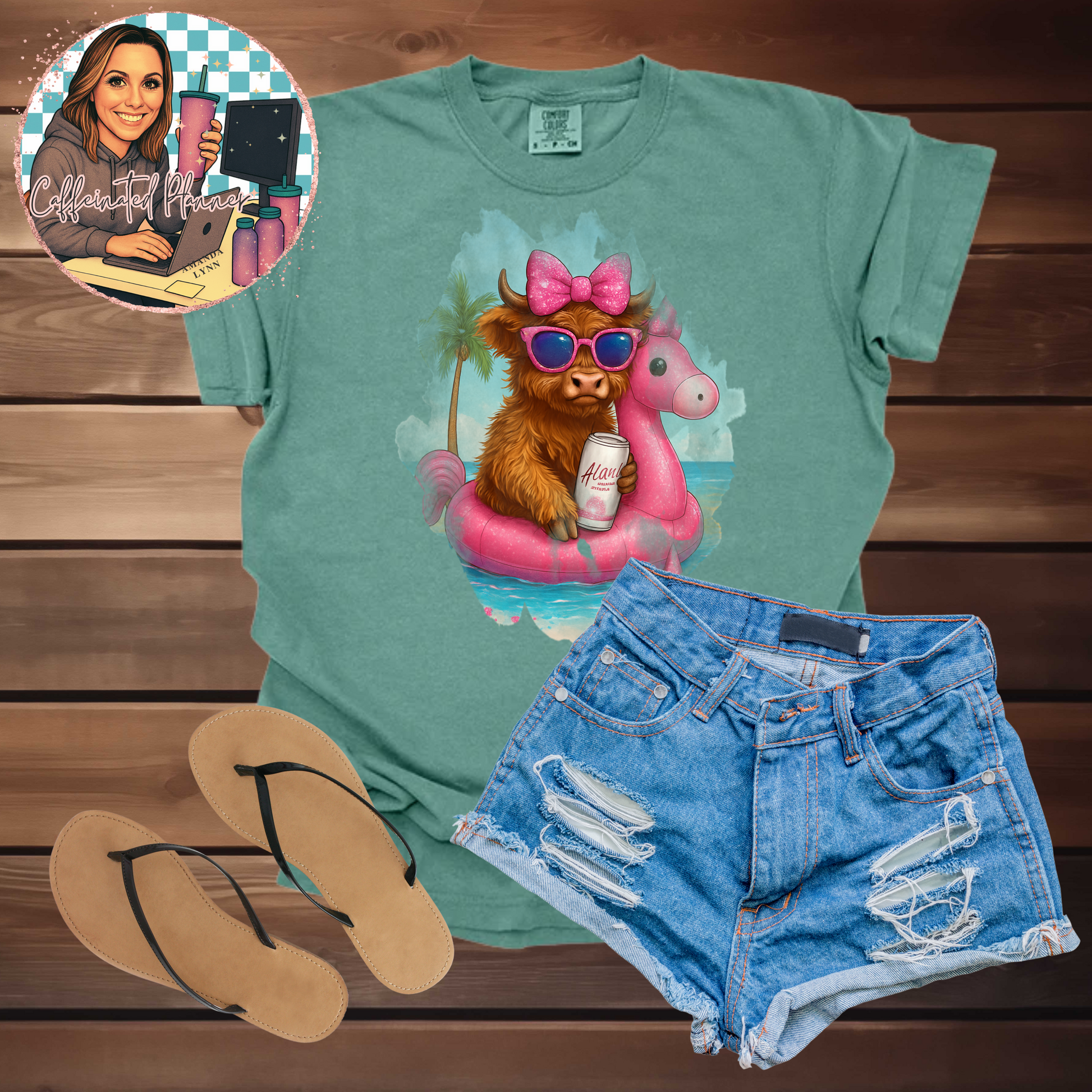 Highland Cow * Beach & Alani // Digital Download Only