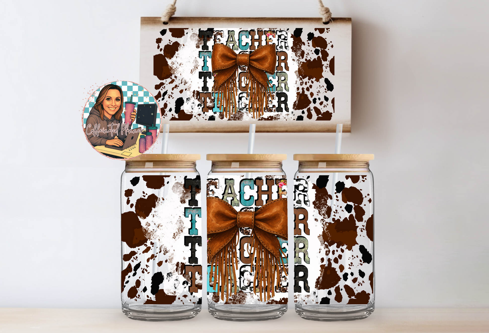 Western Fringe Bow Teacher // Digital Download Only